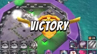 Boom Beach - Mega Crab - Attack 141 (Clear=Free Attack) (Lunar New Year Crab=Chinese Year) (Reverse)