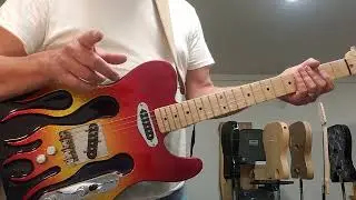 Carved 🔥 Top Double B and G Bender Forrest Custom Guitar #forsale #tiktok with #telecaster #trending