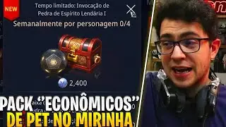OS PACOTES MAIS ECON&Ocirc;MICOS DE PET 💀| MIR4