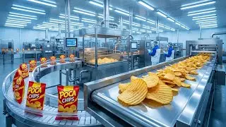 Inside the POCA snack factory