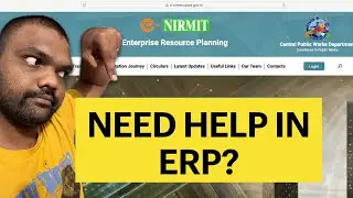 How to get help / Create Incident in CPWD ERP System | Guide