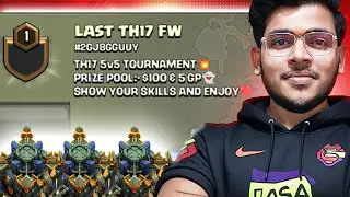 TH17 FAREWELL EVENT! 🎉 LAST 5v5 FW Turned Into Pure CHAOS! 🔥 | Clash of Clans