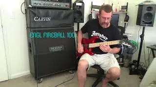 Carvin X100 vs ENGL Fireball 100 old punk riff