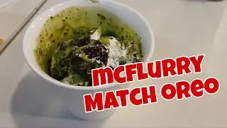 MCFLURRY MATCHA OREO | 2025