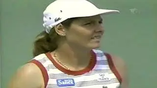 Tauziat vs Seles Pilot Pen Semi Final Part 1