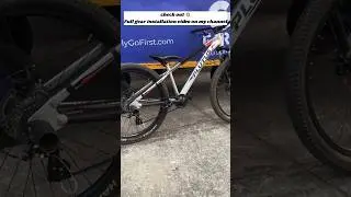 8 speed cassette gear installation video on my channel #mtbfreestyle #modification #automobile #mtb