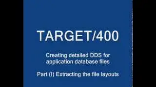 Creating detailed DDS for IBM i database files