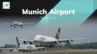 A380, B789, A321, A32N, A320, A223, ERJ-195 | Munich Airport | Spotting