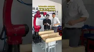 Spraying robot #automation #machine #industrialrobots #spray #robot