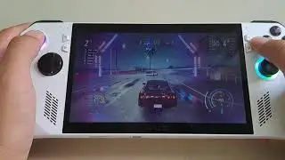 Asus ROG Ally / Need for Speed Heat Gameplay - Testing the Graphic Settings