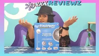 My Foldaway Rechargeable Fan Review - is it enough to beat the heat ?