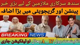 Great News Sindh Government | lastest news for Employees & Pensioners!