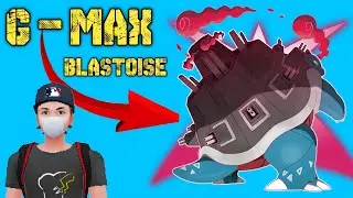 I CATCH GIGANTA MAX BLASTOISE POKEMON 😱 HERO GAMEING 📱