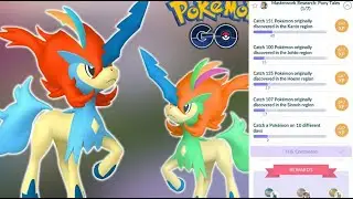 Masterwork Research: Pony Tales Progress! #pokemongo #keldeo #pokemongoresearch 
