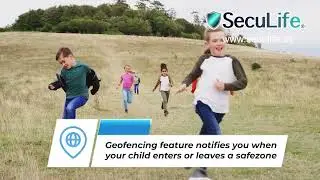 SecuLife S7 Kids GPS Tracker | Best Tracking Device for Kids' Safety