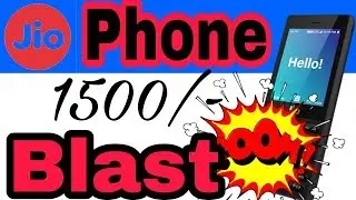 Jio Phone Blast While Charging | Jio Phone Late Delivery | Reliance Jio Phone Explode | OTP| |