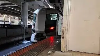 東武500系512F　北千住駅1番線（東武線）通過（特急専用ホーム到着）　20250817 113051