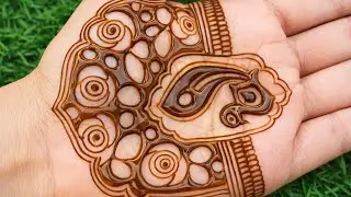 Full Hand Mehndi Design Step by Step | Easy & Simple Mehndi for Beginners | New Mehndi Design