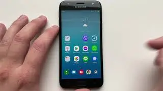 SAMSUNG Galaxy J3 2017 Incoming Call. OneUI 1.1, Android 9