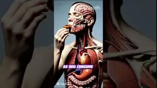 What Happens Inside Your Body After Eating Mushrooms| Digestion & Absorption#facts #shorts