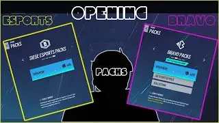 Opening #SixInvitational 2023 twitch drop eSports and 20 Bravo Packs | #RainbowSixSiege | Black Ice