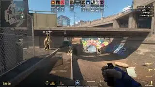 CS2 Overpass - Heaven Smoke by JT