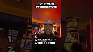 Top 5 pokies influencers (Australia + New Zealand) #pokies #onlinebetting #casino