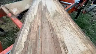 Milling some Pine boards and Maple slabs