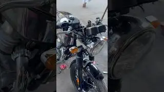 Royal Enfield GT650c&hellip;￼￼ leg guard fitting #pablic #viral #reels #trendingshorts #india #pablic