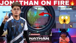 JONATHAN GAMING RUNNING BUGGY 1V4 CLUTCH EVERYONE SHOCKED😲! HACKER OR WOTT😱!#jonathangaming #shorts