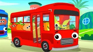 Wheels On The Bus, Fruits Song and Nursery Rhymes for Kids