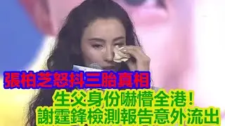 忍夠5年！張柏芝怒抖三胎真相，生父身份嚇懵全港！謝霆鋒檢測報告意外流出，「生子協議」鐵證曝光！謝賢當場暈倒：比戲還離譜！【星聞匯】#明星 #八卦 #娱乐 #张柏芝 #谢霆锋 #王菲