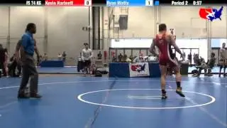 Kevin Hartnett vs. Ryan Watts at 2013 Las Vegas/ASICS U.S. Open