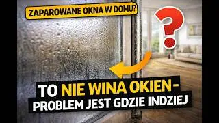 Zaparowane okna w domu? To nie wina okien – problem jest gdzie indziej