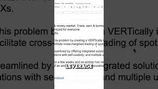 What is Vertex Protocol? (Short)