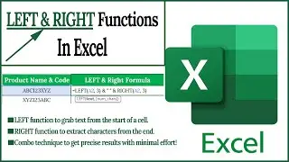 LEFT & RIGHT Functions in Excel: Pull Specific Data!