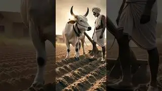 This Story is A Indian farmer in farming work so sad storyFarmer #Bull #SadStory #Farmer #villaglife