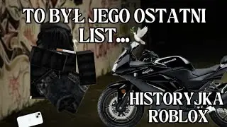 TO BYŁ JEGO OSTATNI LIST… 🕊️historyjka roblox