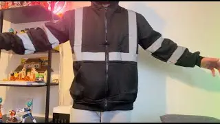 Reflective Hoodie For Work And Outdoors -  LX