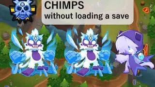 BloonsTD6 渓谷（Ravine）CHIMPS ノーコンテニュークリア