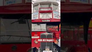 1930 AEC Regent I #londonbus #londontransport #bus #buses #travel #bustok #restoration #shorts