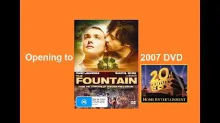 Opening to The Fountain 2007 DVD