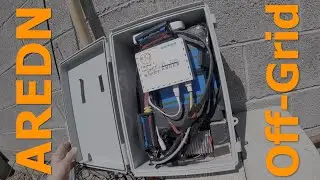 AREDN RF Node Install pt2- Off-Grid EmComms Emergency Mesh- Dr Phone pt1- Solar-Reolink PTZ