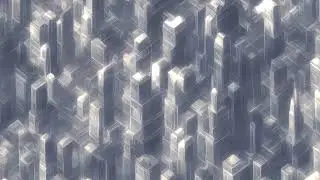 Infinite city skyscrapers town sketch cartoon pencil | Stable diffusion AI generated background