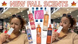 NEW Bath & Body Works Fall Scents Body Sprays Review 2022