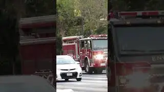 Engine 3 on Treat Blvd.  #fireengine#firetruckresponding #firetruck #pierce
