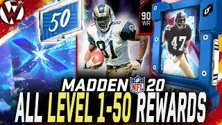 FULL LEGEND PACK OPENING! LEVEL 1-50 REWARDS - Madden 20 Pack Opening