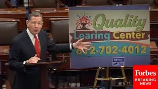 'They Can't Even Spell Learning Right': John Barrasso Explodes At Dems Over MN Daycare Fraud Scandal