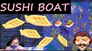 TOWN STAR - SUSHI BOAT - NEW COMPETITION - TOP 1200 - NIGIRI - SALMON - EEL
