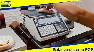 BBG / Demostraci&oacute;n - Balanza CAS CL-5200 configurada con sistema POS